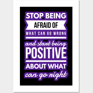 Inspirational and motivational messages for Life positively, Posters and Art